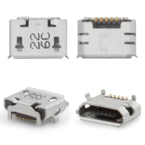 Коннектор зарядки для HTC A3333 Wildfire, A9191 Desire HD, G10, G6, G8 , T8585 Touch HD2, T9292 HD7, 5 pin, micro USB тип B