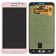Дисплей для Samsung A300F Galaxy A3, A300H Galaxy A3; Samsung, рожевий, Original, сервісне опаковання, #GH97-16747E