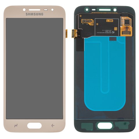 Дисплей для Samsung J250 Galaxy J2 2018 , J250 Galaxy J2 Pro 2018 , золотистий, без рамки, Original, сервісне опаковання, original glass, #GH97 21339D