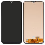 Дисплей для Samsung A205 Galaxy A20, A205F/DS Galaxy A20, M107F/DS Galaxy M10s, чорний, без рамки, Сopy, (TFT)