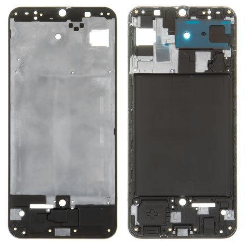 Рамка крепления дисплея для Samsung A505 Galaxy A50, черная
