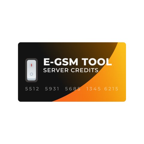 Серверные кредиты E GSM Tool