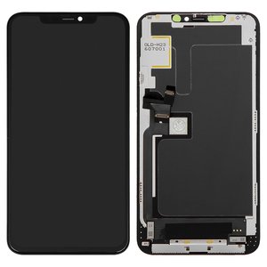 Дисплей для iPhone 11 Pro Max, черный, с рамкой, Copy, TFT , ZY LTPS FHD