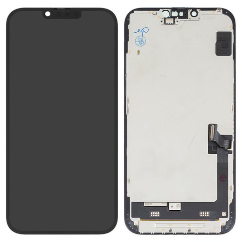 Дисплей для iPhone 14 Plus, чорний, з рамкою, Original PRC , NEW