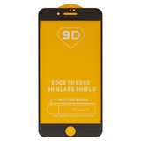 Захисне скло для Apple iPhone 7 Plus, iPhone 8 Plus, сумісне з чохлом, Full Glue, (без упаковки), чорний