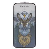 Захисне скло iNobi Amulet для Apple iPhone 14 Pro, Full Glue, Anti-Static, (без упаковки), чорний