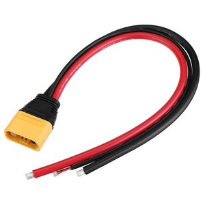 Силовий роз'єм живлення Amass AS150U M, "тато", з кабелем, 35 см, 8AWG