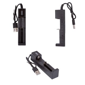 Зарядное устройство YH USB01, для Li ion аккумуляторов, с кабелем USB тип A, 18650, 26650, CR123a