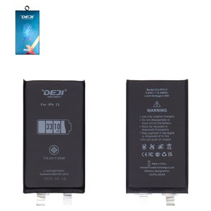 Акумулятор Deji для Apple iPhone 12, Li ion, 3,83 B, 3310 мАг, без контролера, збільшена ємність