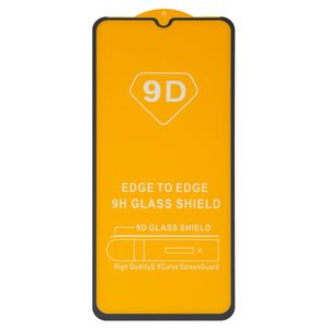 Защитное стекло для Tecno Pop 5 Lite, Pop 5 LTE, совместимо с чехлом, Full Glue, без упаковки , черный