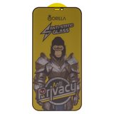 Захисне скло Gorilla для Apple iPhone 12 Pro Max, сумісне з чохлом, Full Glue, Anti-Static, Anti-Peeping, чорний