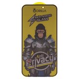 Захисне скло Gorilla для Apple iPhone 15 Pro Max, сумісне з чохлом, Full Glue, Anti-Static, Anti-Peeping, чорний