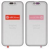 Стекло корпуса G+OCA PRO для iPhone 16 Pro, с OCA-пленкой, черное