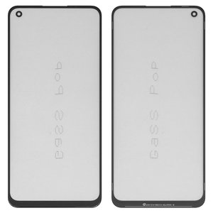 Стекло корпуса G+OCA PRO для Realme 11 4G, с OCA пленкой, черное