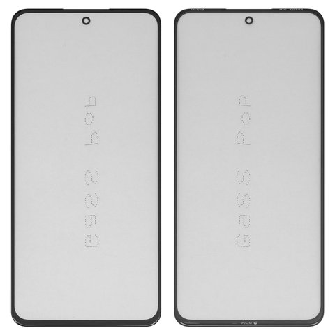 Стекло корпуса G+OCA PRO для Realme 13 Plus, с OCA пленкой, черное