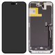 Дисплей для iPhone 14 Pro Max, черный, с рамкой, Copy, (TFT), ZY, LTPS FHD