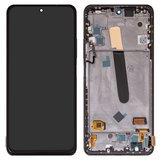 Дисплей для Xiaomi Mi 11i, Poco F3, Redmi K40, черный, с рамкой, High Copy, (OLED)