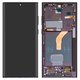 Дисплей для Samsung S908B Galaxy S22 Ultra 5G, фіолетовий, з рамкою, High Copy, (OLED)
