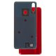 Housing Back Cover compatible with Samsung A207F/DS Galaxy A20s, (red)