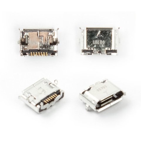 Коннектор зарядки для Samsung B7300, I8330, M8910, M900, S8500 Wave, 7 pin, micro USB тип B