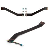 Flat Cable compatible with Samsung P5200 Galaxy Tab3, P5210 Galaxy Tab3, (charge connector, with components, Original (PRC))