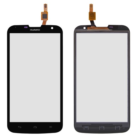 Touchscreen compatible with Huawei Ascend G730 U10, black  #HMCF 055 1140 Y4