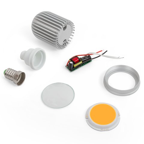 Комплект для сборки светодиодной лампы TN A44 7 Вт теплый белый, E14 