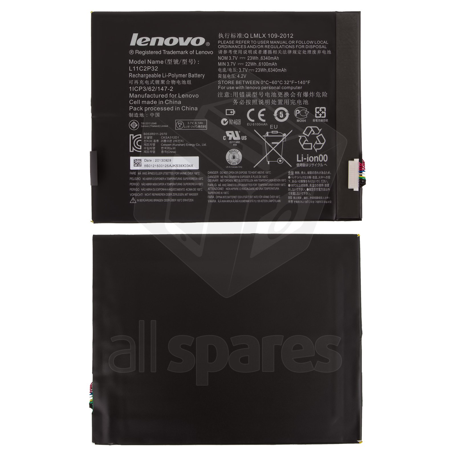 Bateria Original Lenovo A10-7600 L11C2P32 6350Mah