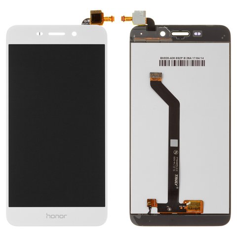 LCD compatible with Huawei Honor 6C Pro, white, type 2 , Original PRC , JMM L22 
