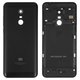 Housing Back Cover compatible with Xiaomi Redmi 5 Plus, (black)