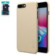 Case Nillkin Super Frosted Shield compatible with iPhone 8 Plus, (golden, without logo hole, matt, plastic) #6902048148178