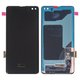 LCD compatible with Samsung G975 Galaxy S10 Plus, (black, without frame, original (change glass) )