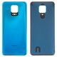 Housing Back Cover compatible with Xiaomi Redmi Note 9S, (dark blue, 48 MP, M2003J6A1G)