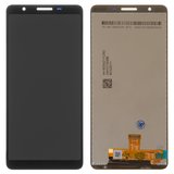LCD compatible with Samsung A013 Galaxy A01 Core, M013 Galaxy M01 Core, (black, without frame, Original (PRC))