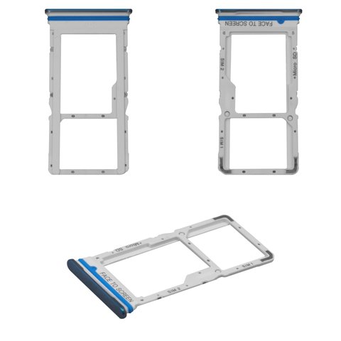 SIM Card Holder compatible with Xiaomi Mi 10T Lite, lilac, M2007J17G 