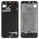 Marco de pantalla puede usarse con Samsung A307 Galaxy A30s, A307F/DS Galaxy A30s, negra
