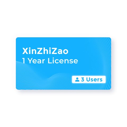 XinZhiZao 1 Year License 3 Users 