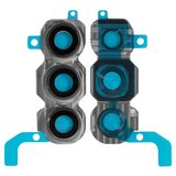 Camera Lens compatible with Samsung A546 Galaxy A54 5G, (black, with frames)