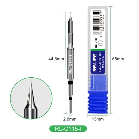 Soldering Iron Tip RELIFE RL C115 I
