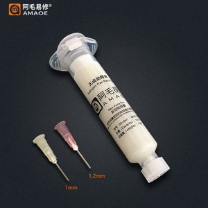 Fundente en pasta Amaoe M50 10CC, libre de halógeno, 19 g