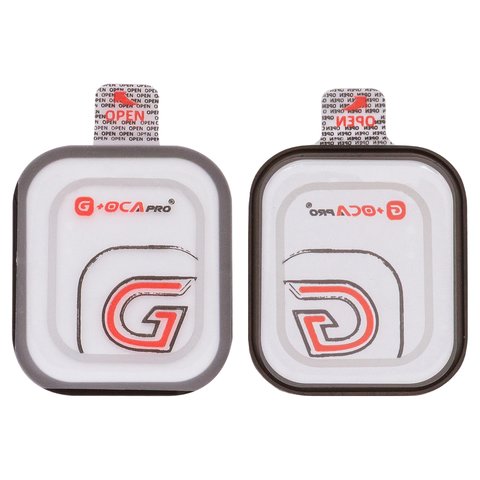Housing Glass G+OCA PRO compatible with Apple Watch 10 42mm, with OCA film, black 