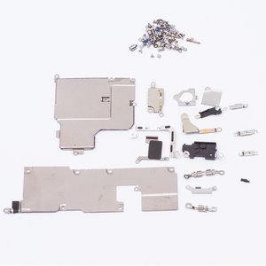 Screw compatible with iPhone 14 Pro, full set, with clamping plates 