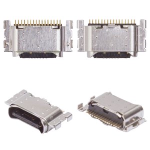 Charge Connector compatible with Motorola Moto G53 XT2335, Moto G84, Moto G85, 16 pin, USB type C 