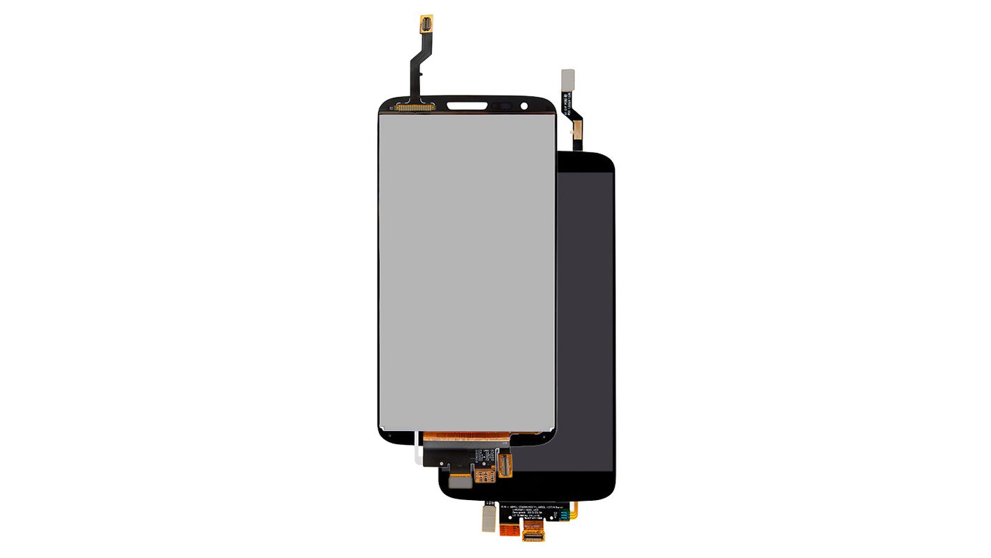 LCD compatible with LG G2 D802, G2 D805, (black, without frame, Original  (PRC), 20 pin) - GsmServer