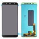 LCD compatible with Samsung J800 Galaxy J8, J810 Galaxy J8 (2018), J810 Galaxy On8 (2018), (black, without logo, without frame, High Copy, (OLED))