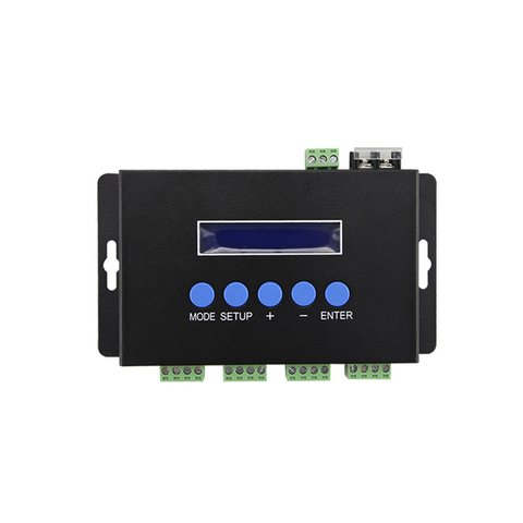 Световой Ethernet SPI DMX512 контроллер BC 204 4 канала, 680 пкс, 5 24 В 
