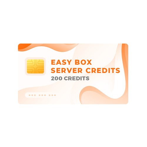 Easy-Box Server Credits Pack with 200 Credits