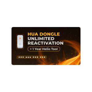 Hua Dongle Unlimited Reactivation + 1 Year Helio Tool