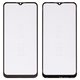Housing Glass G+OCA PRO compatible with Samsung A025F/DS Galaxy A02s, M025 Galaxy M02s, (with OCA film, black, 160 mm)
