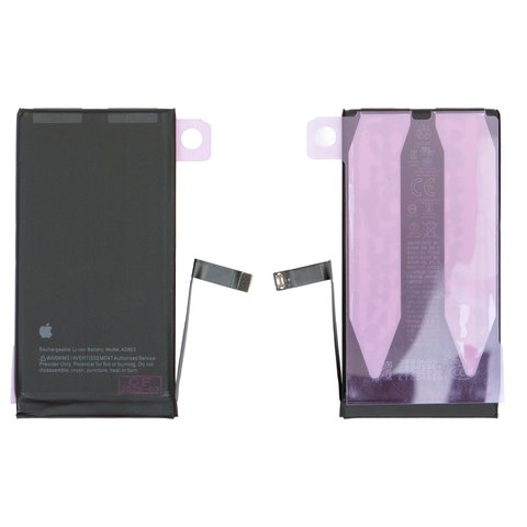 Battery compatible with iPhone 14, Li ion, 3.87 V, 3580 mAh, High Capacity, A2863 , original IC